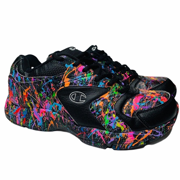 SOLD - Champion Custom Made Splatter Shoes - Picture 11 of 11